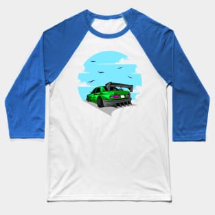 Powerful of germany car - Mercedes 190e Baseball T-Shirt